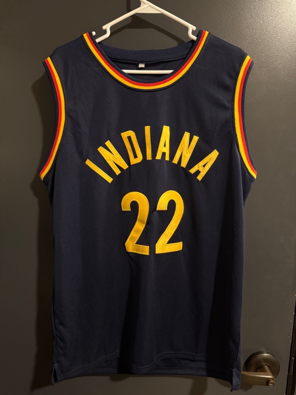 Navy Blue Indiana Caitlin Clark #22 Stitched Basketball Jersey